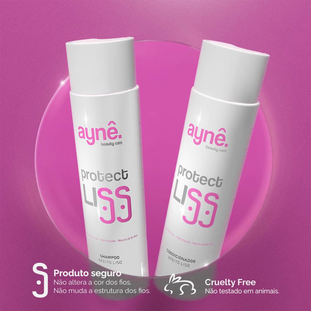 KIT6 - SHAMPOO E CONDICIONADOR EFEITO LISO