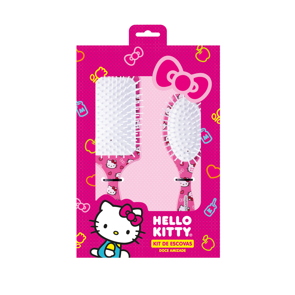 Escova Mãe e Filha Hello Kitty