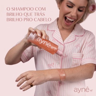 Coleção Hidra Glow - Shampoo + Máscara Capilar + Spray Finalizador Brilho sem frizz