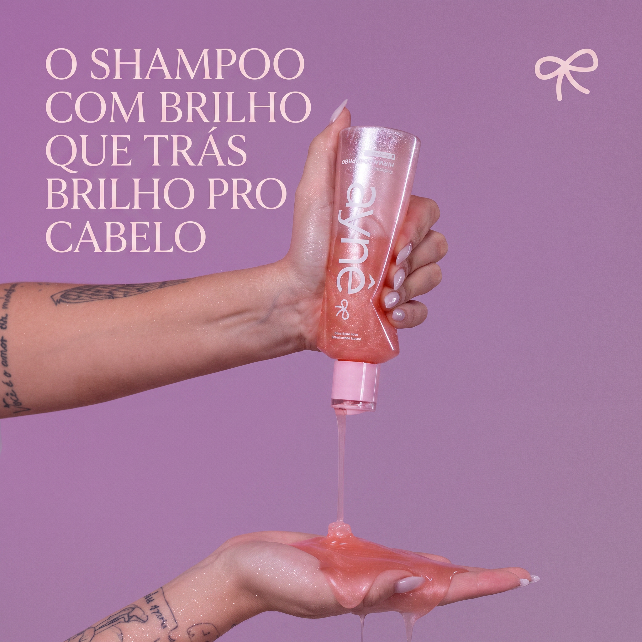 Coleção Hidra Glow - Shampoo + Máscara Capilar + Spray Finalizador Brilho sem frizz