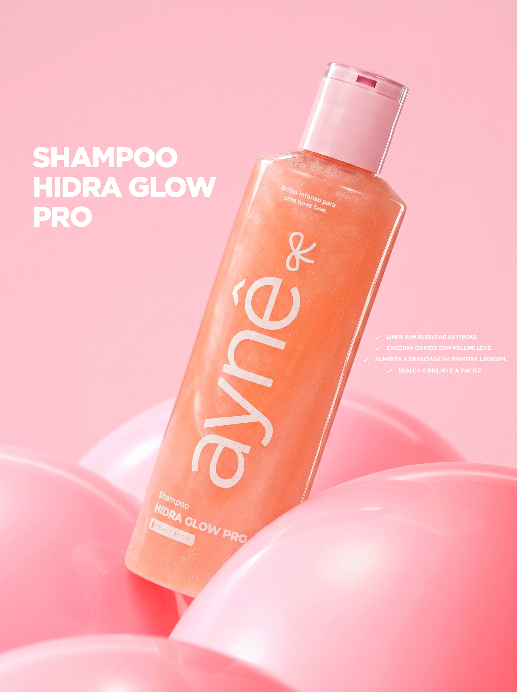 Shampoo Hidra Glow Pro