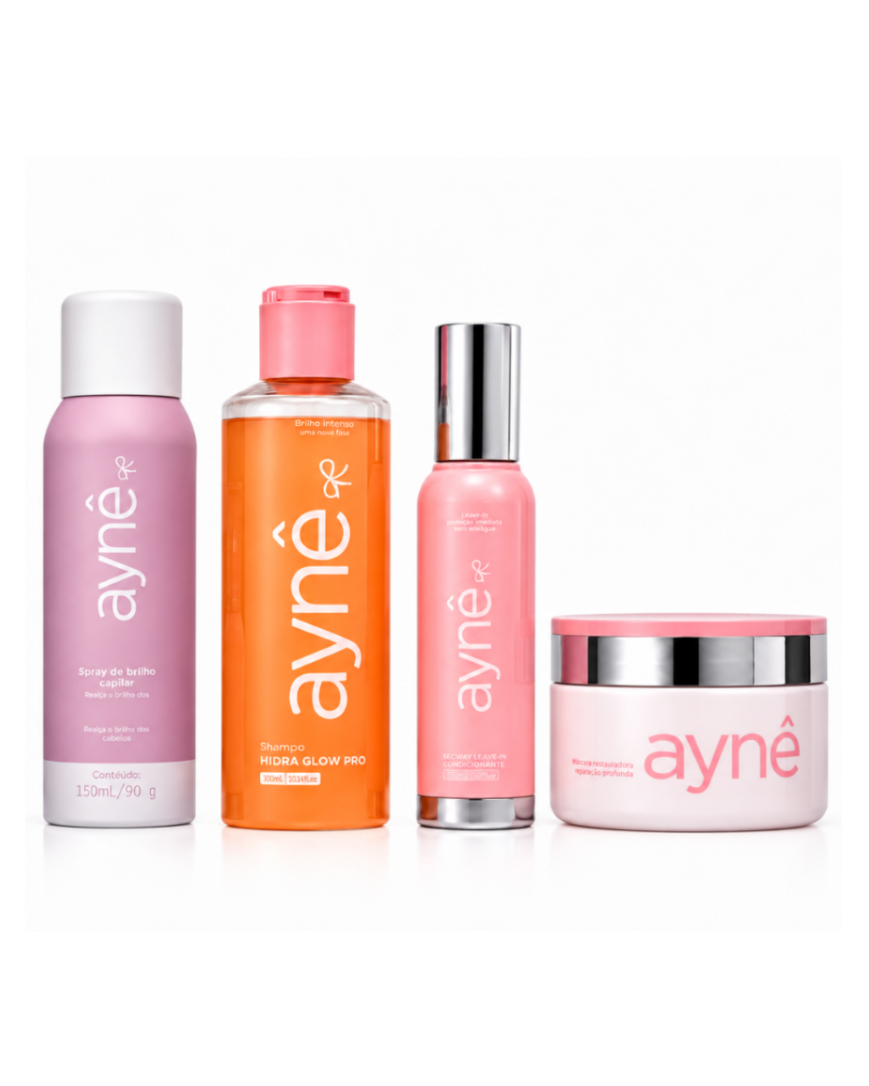 Coleção Hidra Glow Tratamento Completo 4 Produtos
